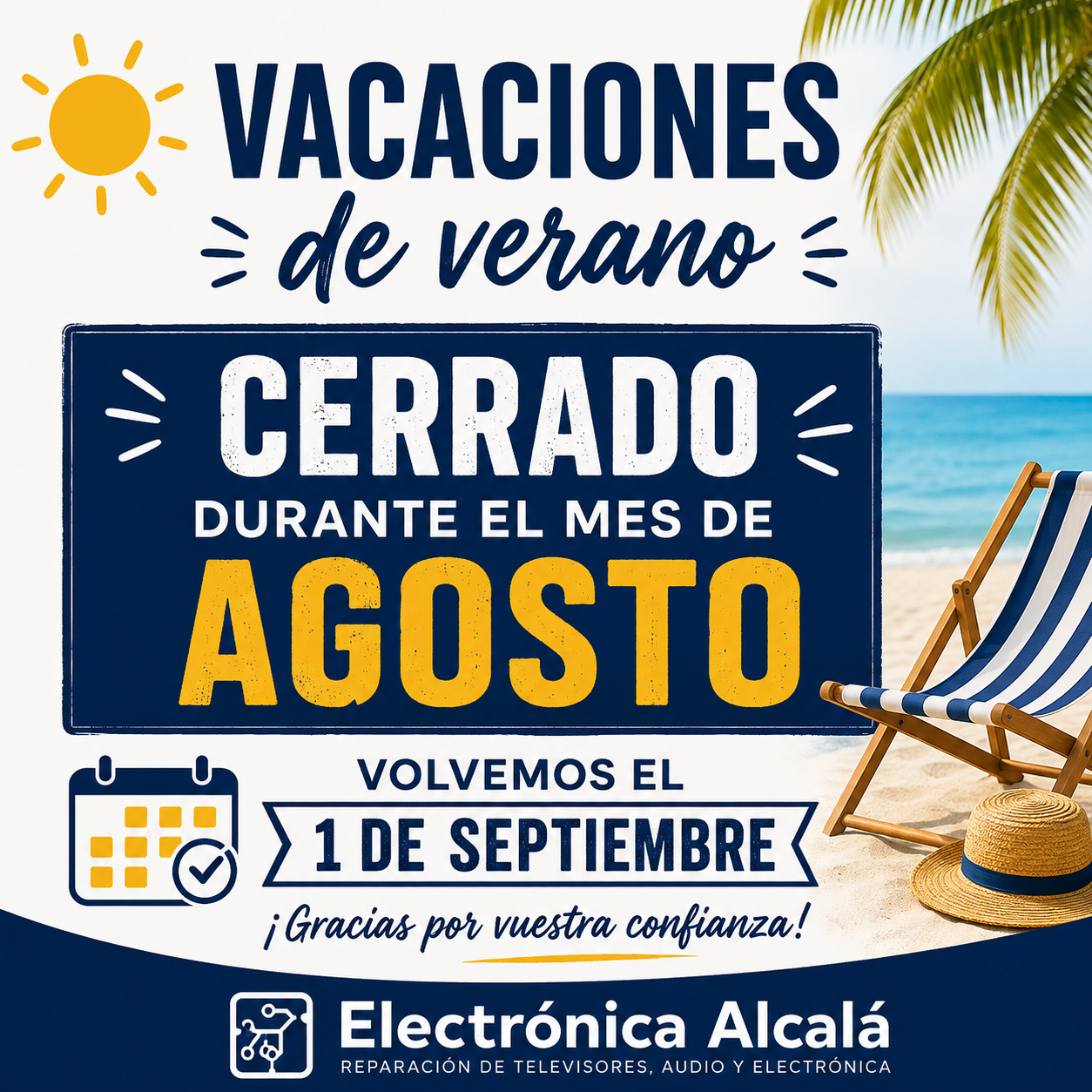 Vacaciones Agosto